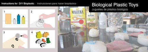 Biological Plastic Toys (Juguetes de Plástico Biológico) -- Interactivos'10: Ciencia de Barrio en Medialab Prado
